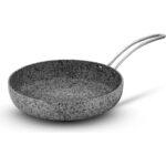 Brioni Stone-H 24 cm Çizilmez Yanmaz Yapışmaz Tava - Görsel 3