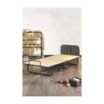 Niron Yatak Niron Premium Katlanır Yatak 90X200 cm Paket Yaylı Lüks Yatak ve Kaydırmaz Kumaş Kaplı Karyola - Görsel 2