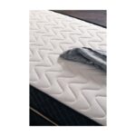 Niron Yatak Niron Premium Katlanır Yatak 90X200 cm Paket Yaylı Lüks Yatak ve Kaydırmaz Kumaş Kaplı Karyola - Görsel 3