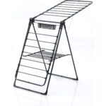 Devecioğlu Harbinger MM016 Alenda (Siyah) Kalın Borulu Çamaşır Kurutma Askılığı