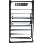 Devecioğlu Harbinger MM016 Alenda (Siyah) Kalın Borulu Çamaşır Kurutma Askılığı - Görsel 3