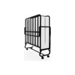 Niron Yatak Iron Katlanır Yatak ve Karyola | 80X190 cm Katlanabilir Somya ve Yatak Tek Kişilik Katlanır Yatak