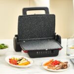 Karaca Crust Grill Toast Izgara ve Tost Makinesi 6 Dilim Kırmızı - Görsel 4