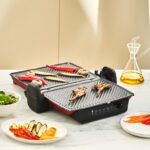 Karaca Crust Grill Toast Izgara ve Tost Makinesi 6 Dilim Kırmızı - Görsel 5