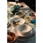 Keramika Retro Yemek Takımı 24 Parça 6 Kişilik - Görsel 2