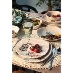 Keramika Retro Yemek Takımı 24 Parça 6 Kişilik - Görsel 3