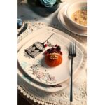 Keramika Retro Yemek Takımı 24 Parça 6 Kişilik - Görsel 4