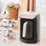 Karaca Hatır Köz Türk Kahve Makinesi Krem 5 Fincan Kapasiteli Bol Köpüklü - Görsel 5