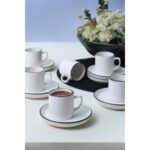 Keramika Simply Nordic Kahve Takımı 12 Parça 6 Kişilik 19985 - Görsel 2