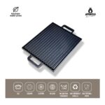 Amboss Döküm Izgara Tavası 26x32 cm Titanyum Kaplama ile Mangal Lezzeti Sunar - Görsel 2