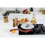 Taç Granit Balık Tavası 32 cm Yapışmaz Yüzey Dayanıklı ve Geniş Pişirme Alanına Sahip - Görsel 3