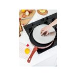 Taç Granit Balık Tavası 32 cm Yapışmaz Yüzey Dayanıklı ve Geniş Pişirme Alanına Sahip - Görsel 4