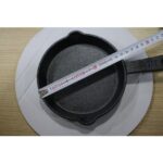 ESTAŞ 14 cm Kaplamasız Demir Döküm Kulplu Tava – %100 Yerli Üretim, Dayanıklı ve Sağlıklı Pişirme Deneyimi - Görsel 4