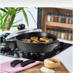 Kahramanlar Motto 28 cm Döküm Basık Tencere - Görsel 2