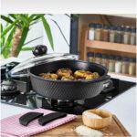 Kahramanlar Motto 26 cm Döküm Basık Tencere