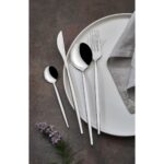 Onon Mokka Modern Görünümlü 24 Parça Çatal Kaşık Bıçak Seti 18/0