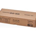 Onon Mokka Modern Görünümlü 24 Parça Çatal Kaşık Bıçak Seti 18/0 - Görsel 4