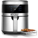 Arztech Airfryer 6.5 Lt XXL Kapasite Yağsız Pişirme Çıkarılabilir Yapışmaz Hazne ve Dokunmatik Isı Kontrolü - Görsel 2