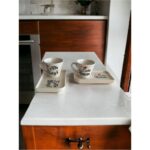 MuMa Özel Tasarım Sevgililer Günü 2’li Evin Hanımı Evin Beyi Baskılı Fincan Takımı