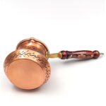 Global Marketin Eskitme Bakır Cezve 4 Kişilik Orta Boy - Görsel 4