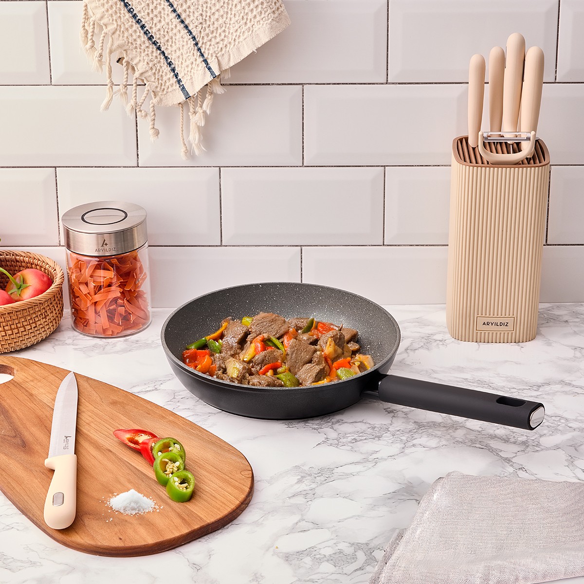 110000963926894.jpg Aryıldız Caja Tava 26 cm - Görsel 1