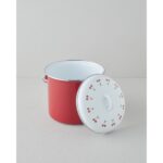 English Home Cherry Dream Emaye Bakraç 20  cm Kırmızı - Görsel 3