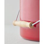 English Home Cherry Dream Emaye Bakraç 20  cm Kırmızı - Görsel 4