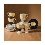 Karaca Goblet 6 Kişilik Kahve Fincanı 80 ml