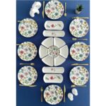 Venüs Home Decoration Flora Model 8 Kişilik 19 Parça Kahvaltı Takımı - Görsel 2