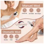 TB Tamer Bayrakçeken IPL Lazer Epilasyon Cihazı 990.000 Atım Manuel & Otomatik Mod – Acısız Kalıcı Tüy Giderme – 5 Seviye Işık - Görsel 2