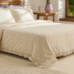 Kaşmir Home Alesya %100 Pamuk Çift Kişilik Nevresim Takım Lila - Görsel 3