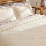 Kaşmir Home Alesya %100 Pamuk Çift Kişilik Nevresim Takım Lila - Görsel 4