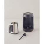 English Home Tkm 6001 Çelik Cezve Çift Taşım Türk Kahvesı Makınesı 320 ml Siyah-Krom - Görsel 4