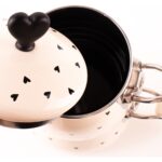 Emaylab Black Cupid Çaydanlık Antibakteriyel Zamak Malzeme ile 1 Lt Üst 2 Lt Alt Hacim - Görsel 4