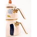 Emaylab  Bloom Emaye Çaydanlık El Yakmaz Kulplu - Görsel 4