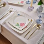 Karaca Square Bone Velora 53 Parça 12 Kişilik Yemek Takımı - Görsel 2