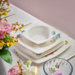 Karaca Square Bone Velora 53 Parça 12 Kişilik Yemek Takımı - Görsel 4