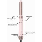 Pirantech KS611 Style-Airbreeze 6 Başlıklı Saç Şekillendirme ve Kurutma Seti - Bukle, Hacim, Hızlı Kurutma - Görsel 2