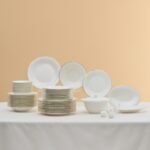 Karaca Fine Pearl Fame 55 Parça 12 Kişilik Yemek Takımı Gold