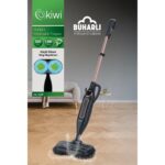 Kiwi KSC-4220 Çok Fonksiyonlu Ayarlanabilir Seviyeli 10 Aparatlı Dikey Buharlı Mop - Buharlı Temizleyici