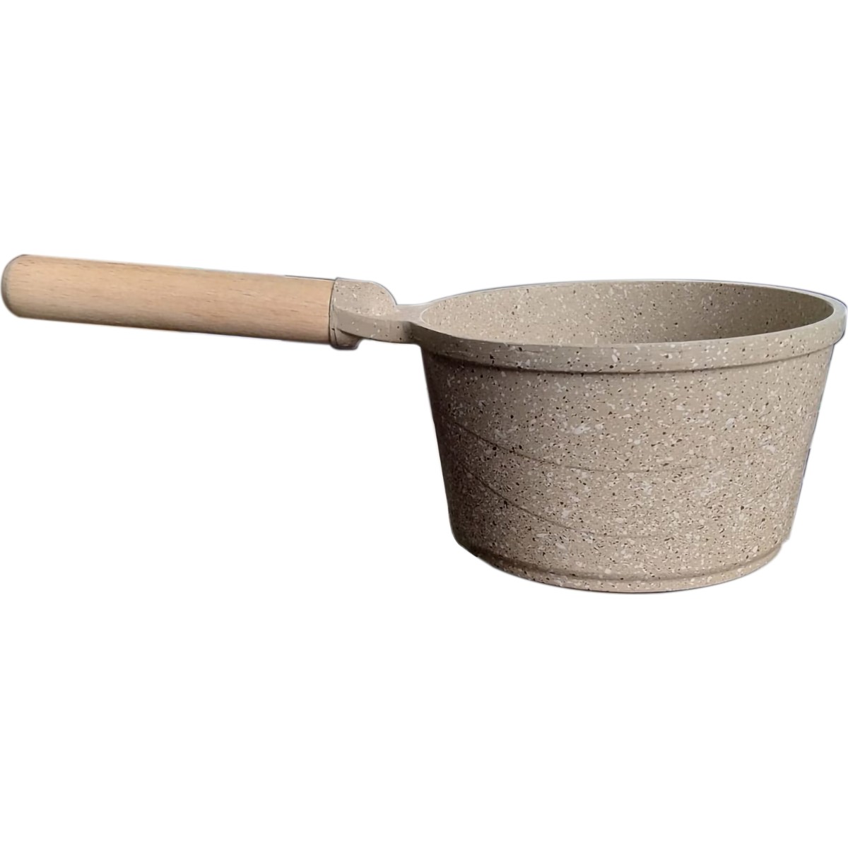 110000973280410.jpg Lavonni 14 cm Döküm Sosluk Sütlük Tava - Kahverengi - Görsel 1