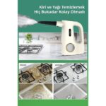 Kiwi KSC-4214 Dokunmatik Panelli Ekstra Uzatma Borulu Buharlı Temizleyici - Buharlı Temizlik Makinesi - Görsel 3