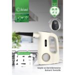 Kiwi KSC-4214 Dokunmatik Panelli Ekstra Uzatma Borulu Buharlı Temizleyici - Buharlı Temizlik Makinesi