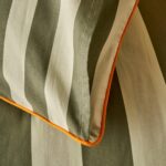 Bella Maison %100 Pamuk Line Tek kişilik Nevresim Takımı Yeşil (160x220 cm) - Görsel 5