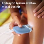 Philips Epilatör Bacak Kullanımı İçin Mavi Renkli Yıkanabilir Başlık 2000 Serisi - Görsel 5