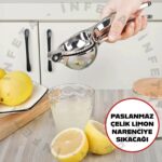 İnfeta Portakal Limon Narenciye Sıkacağı Gerçek Döküm Narenciye Limon Sıkacağı