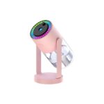 Mioji Mio AH8 Taşınabilir 2000mAh RGB 280ml Hava Nemlendirici - Pembe - Görsel 3