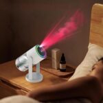 Mioji Mio AH8 Taşınabilir 2000mAh RGB 280ml Hava Nemlendirici - Pembe - Görsel 5