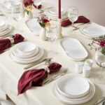 Karaca Stream Bone Saturn 53 Parça 12 Kişilik Yemek Takımı Platin - Görsel 2