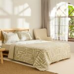 Kaşmir Home Mosy %100 Pamuk Çift Kişilik Nevresim Takımı Çağla - Görsel 2